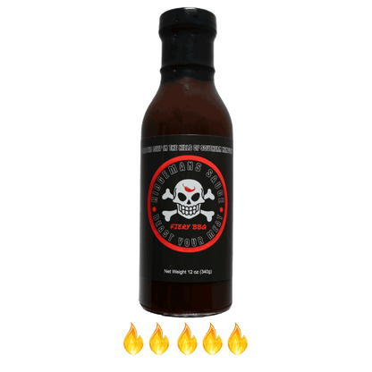 12oz Bottle Ridgeman's Fiery BBQ Sauce