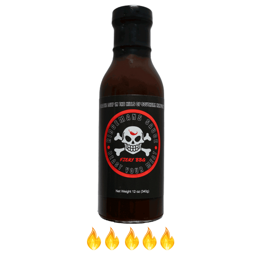 12oz Bottle Ridgeman's Fiery BBQ Sauce